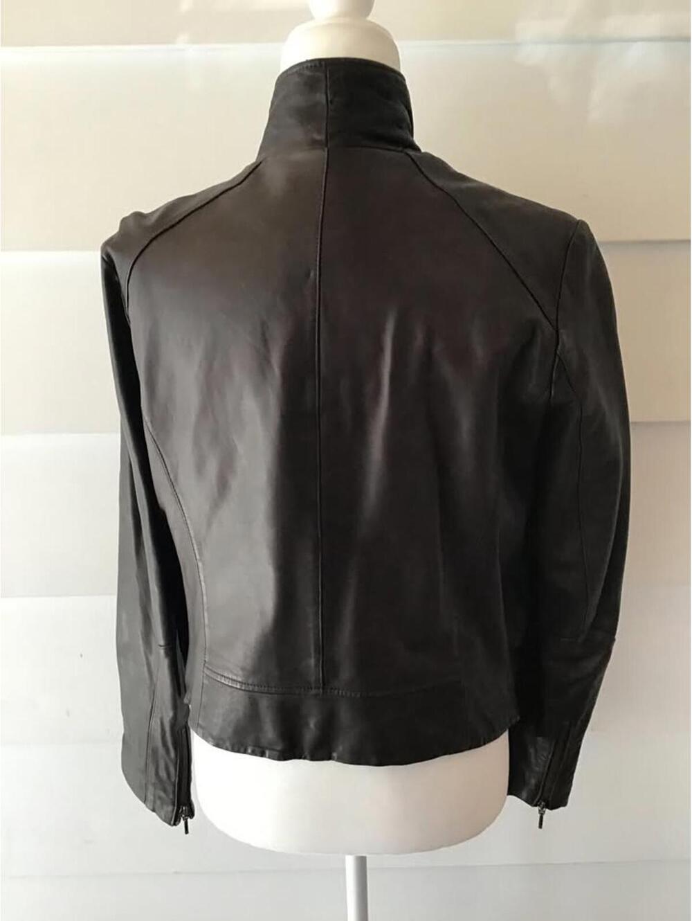 SIZE 10 IDENTIFY LEATHER JACKET#226 - Picture 2 of 4